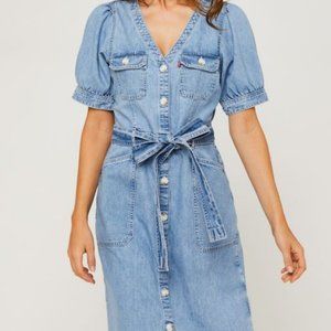NWT Levi’s Bryn Denim Dress Large